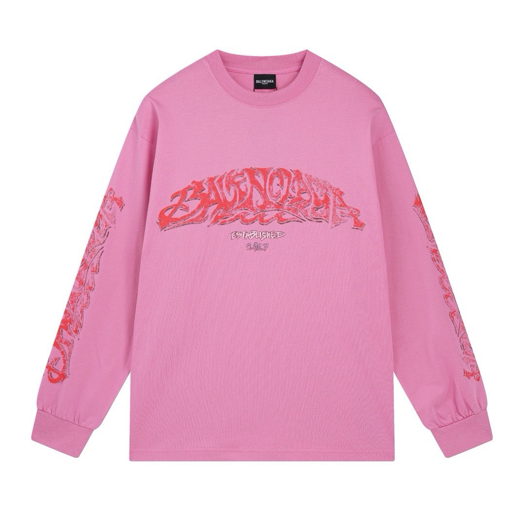 Schwarzes und rosa Sweatshirt