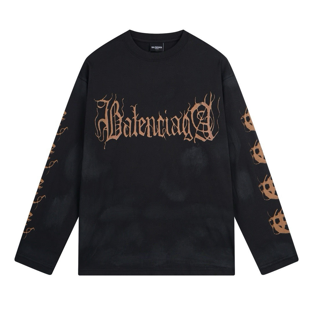 Schwarzes Sweatshirt