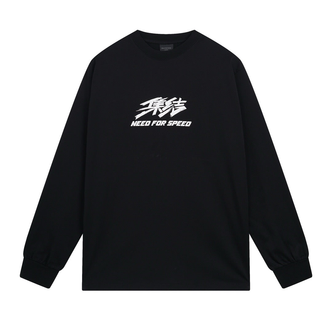 Schwarzes Sweatshirt