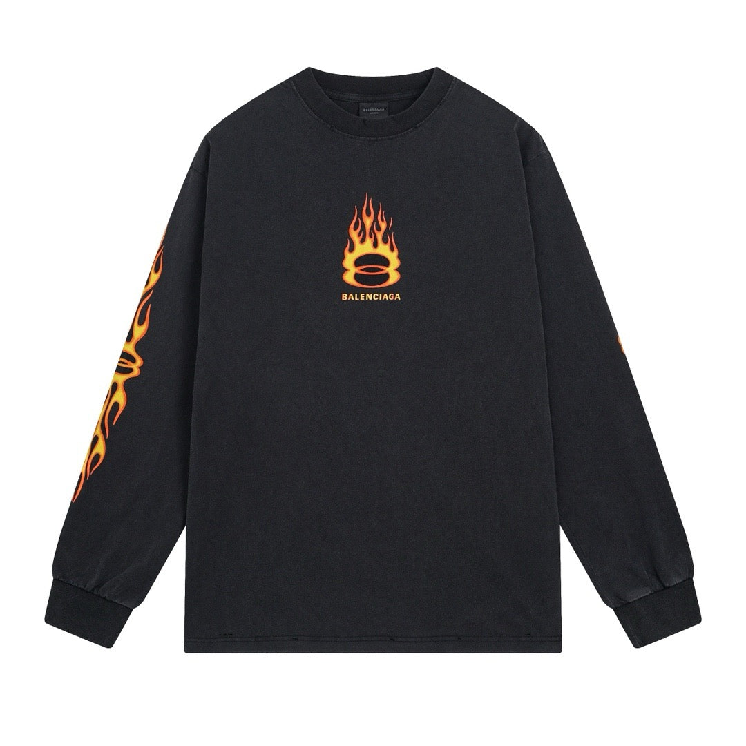 Schwarzes Sweatshirt