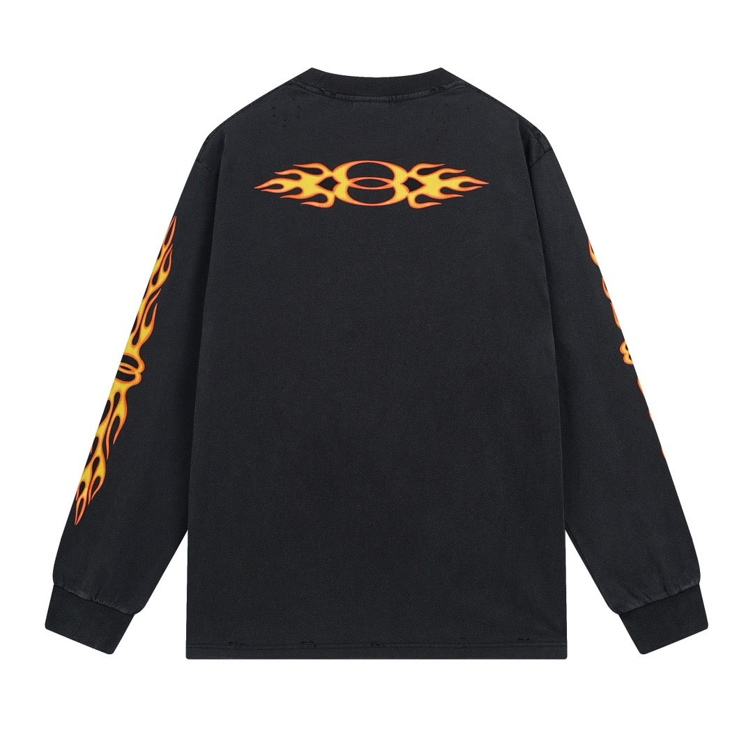 Schwarzes Sweatshirt