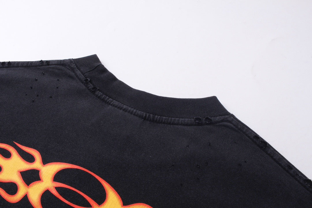 Schwarzes Sweatshirt