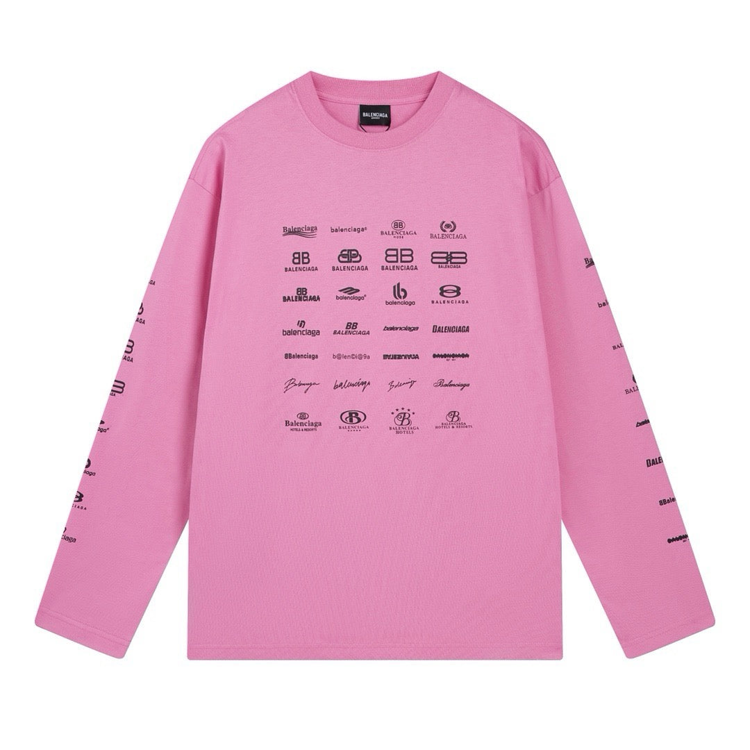 Schwarzes und rosa Sweatshirt