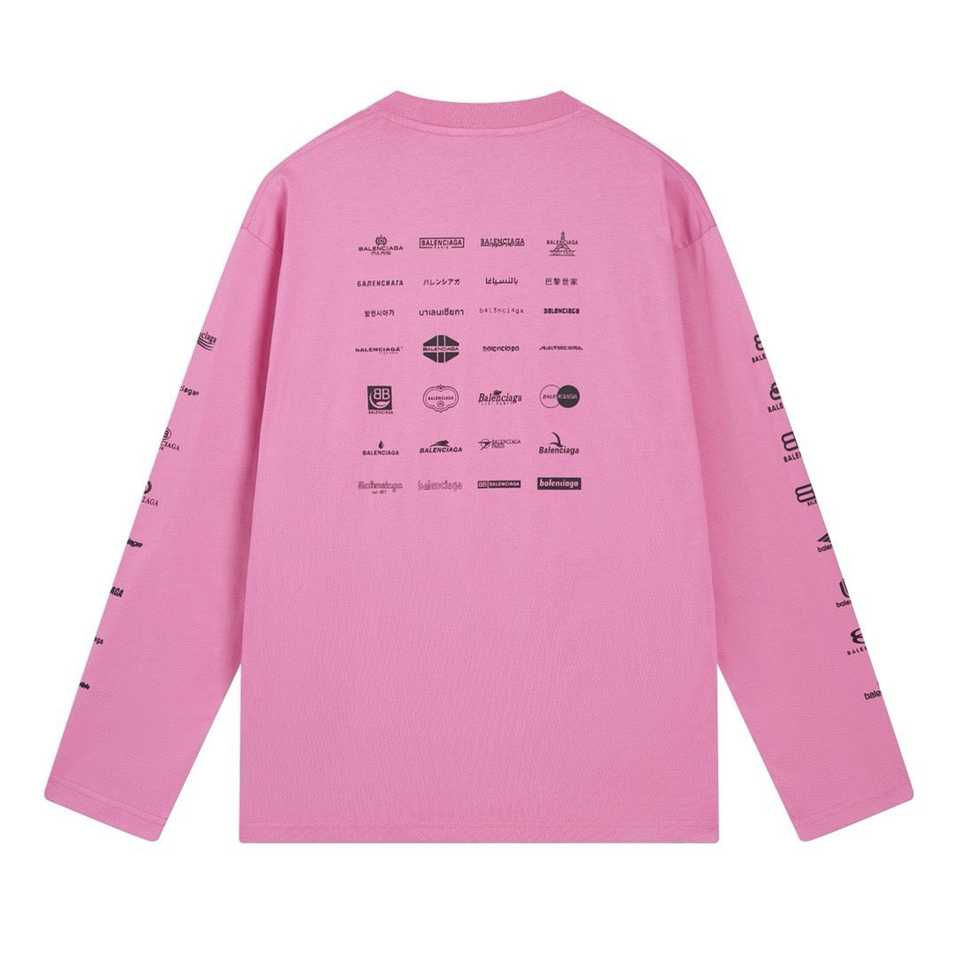 Schwarzes und rosa Sweatshirt