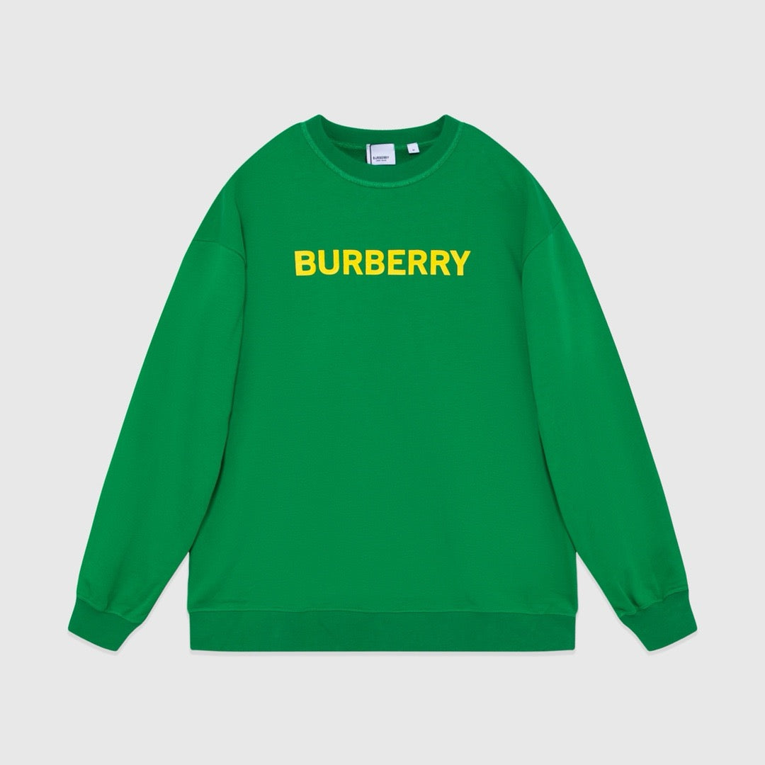 Grün-weißes Sweatshirt