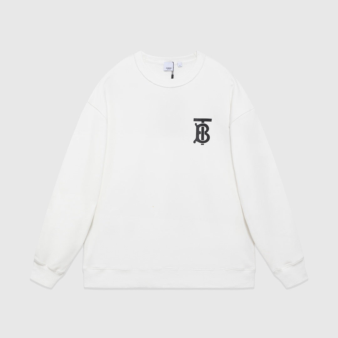Black and White Sweatshirt - FashionHype.xyz