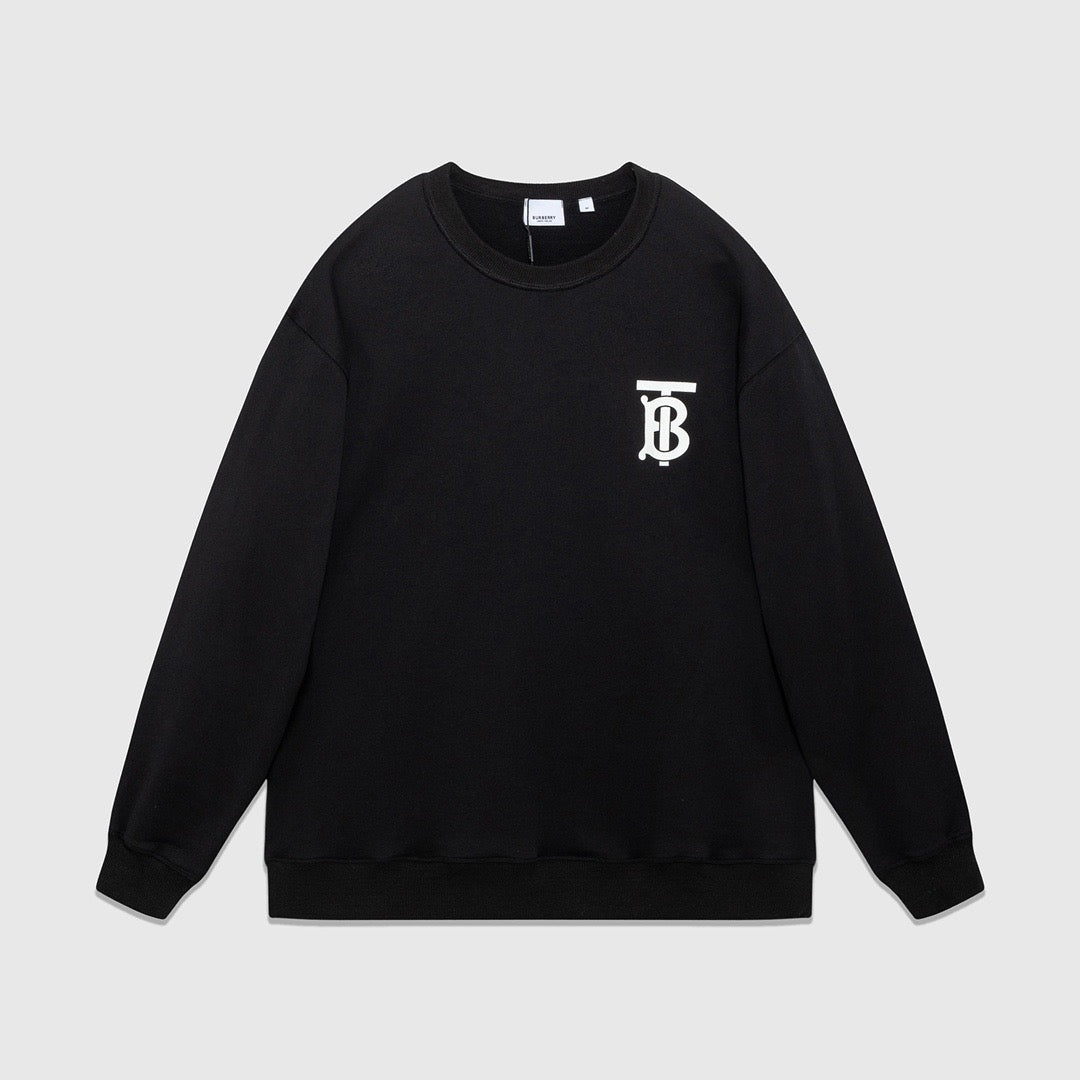 Black and White Sweatshirt - FashionHype.xyz