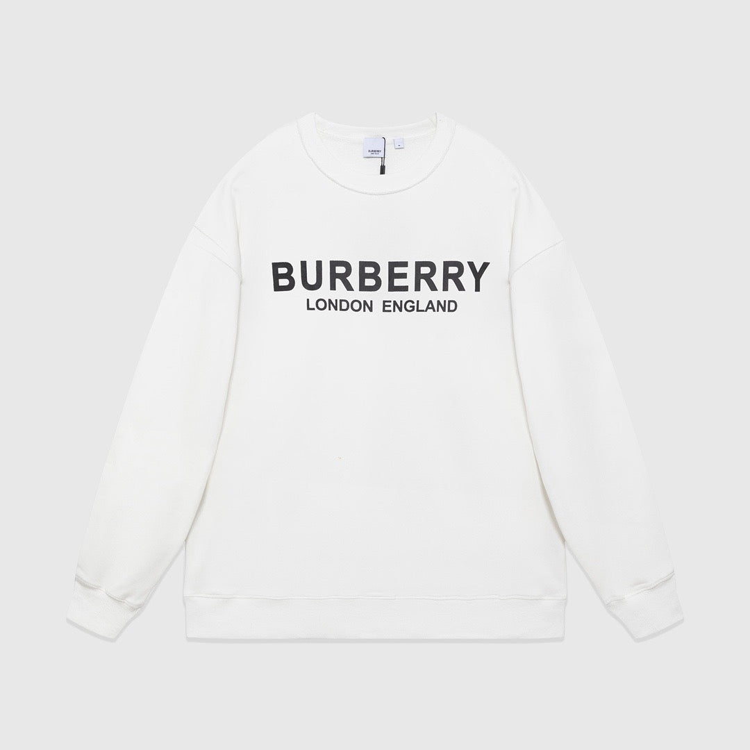 Schwarz-weißes Sweatshirt