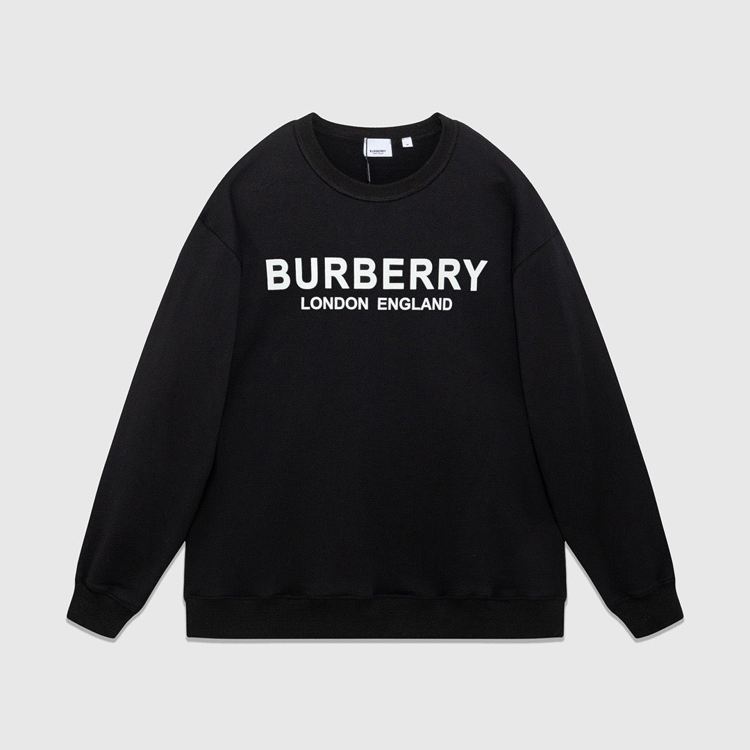 Schwarz-weißes Sweatshirt