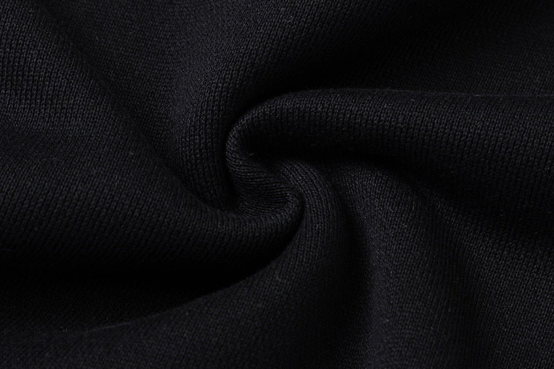 Schwarz-weißes Sweatshirt