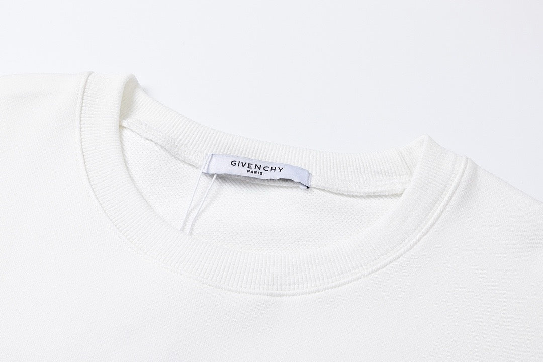 Schwarz-weißes Sweatshirt