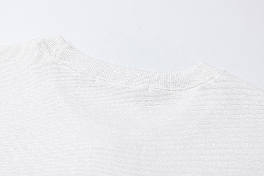 Schwarz-weißes Sweatshirt