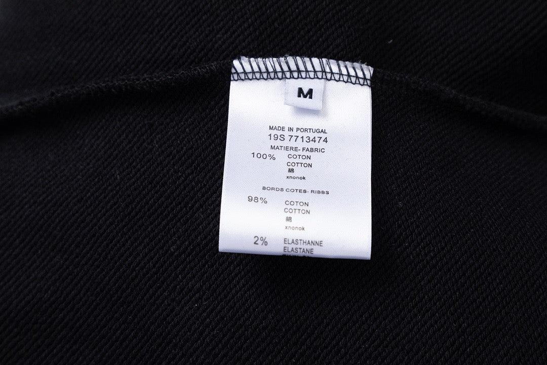 Schwarz-weißes Sweatshirt