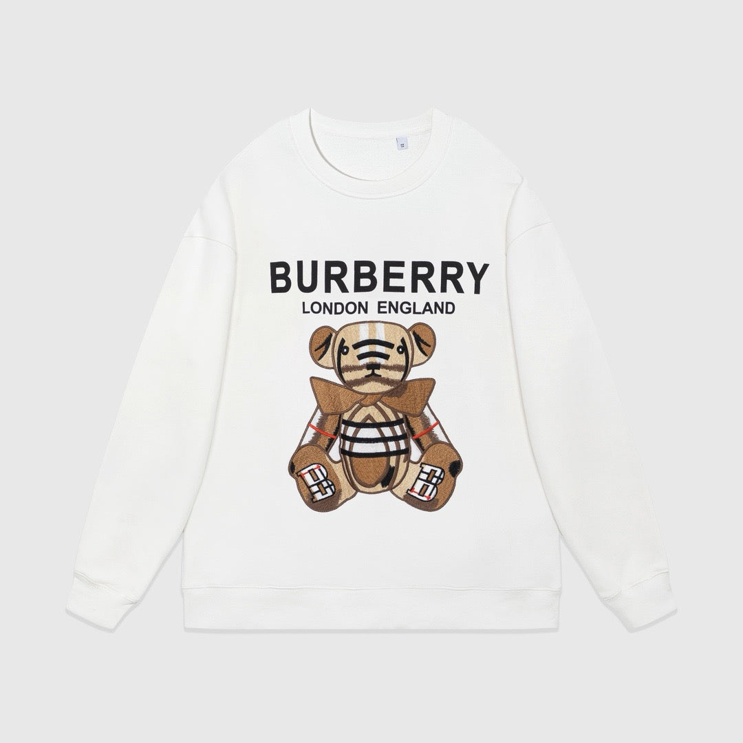 Schwarz-weißes Sweatshirt