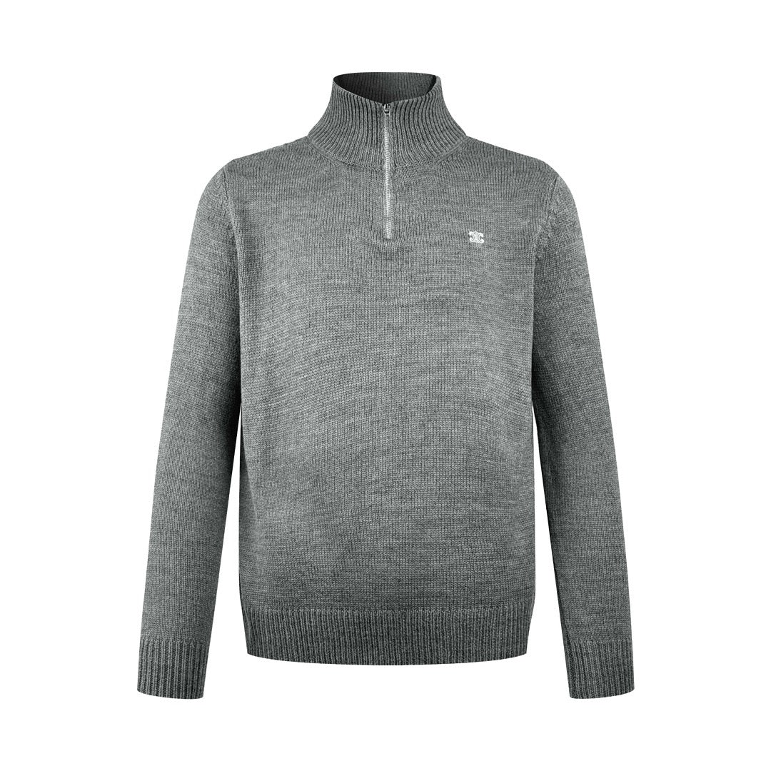 Graues und schwarzes Sweatshirt