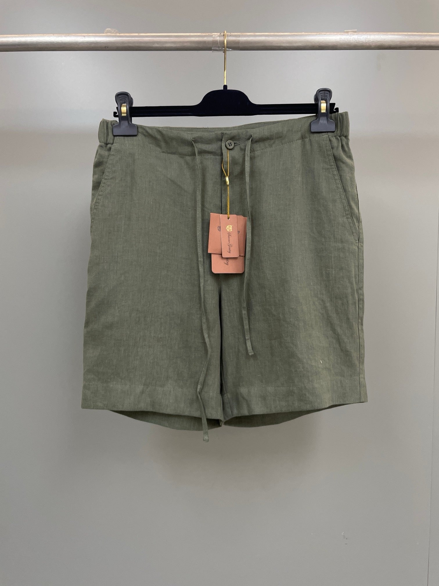 Green and Khaki  Short - FashionHype.xyz