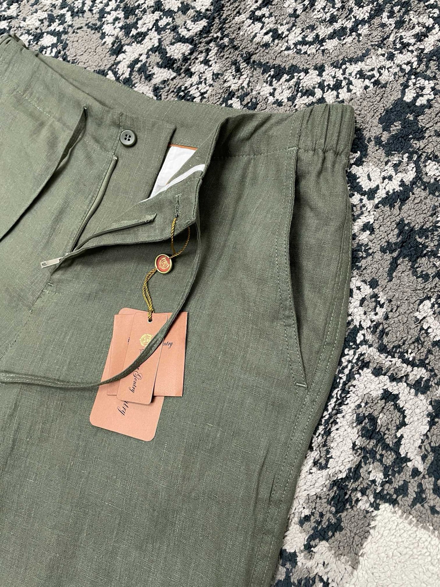 Green and Khaki  Short - FashionHype.xyz