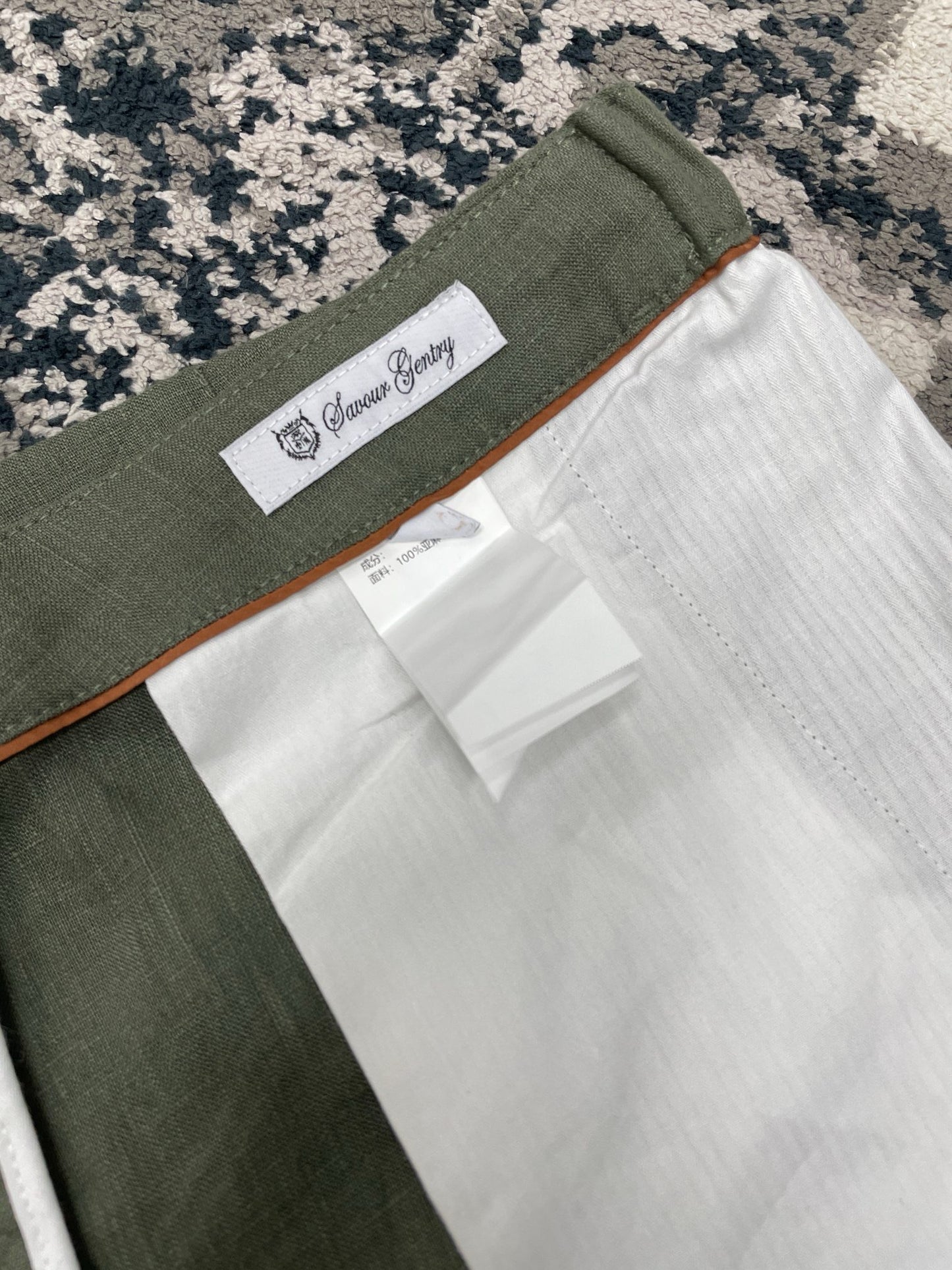 Green and Khaki  Short - FashionHype.xyz