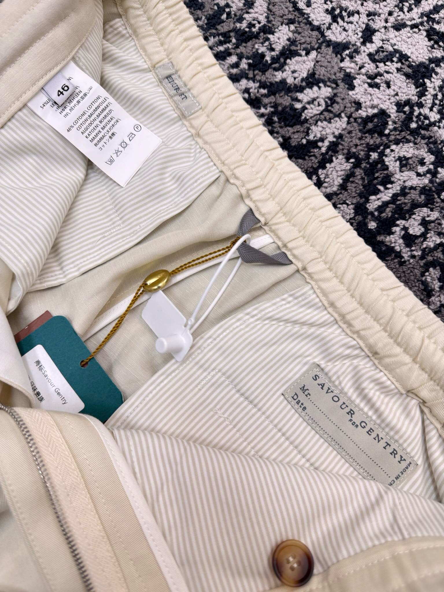 Black and White Pant - FashionHype.xyz