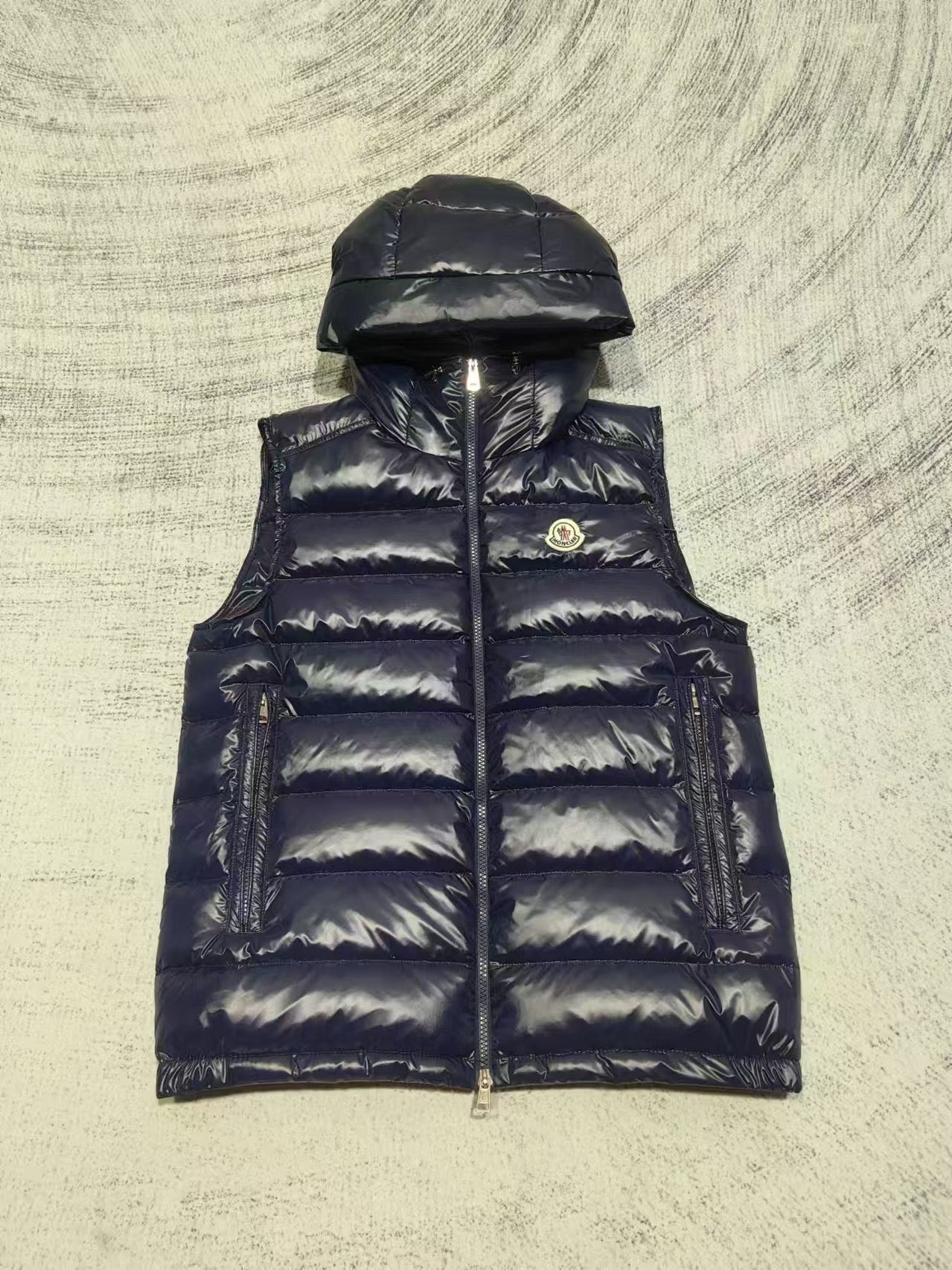 Black and Blue Vest - FashionHype.xyz