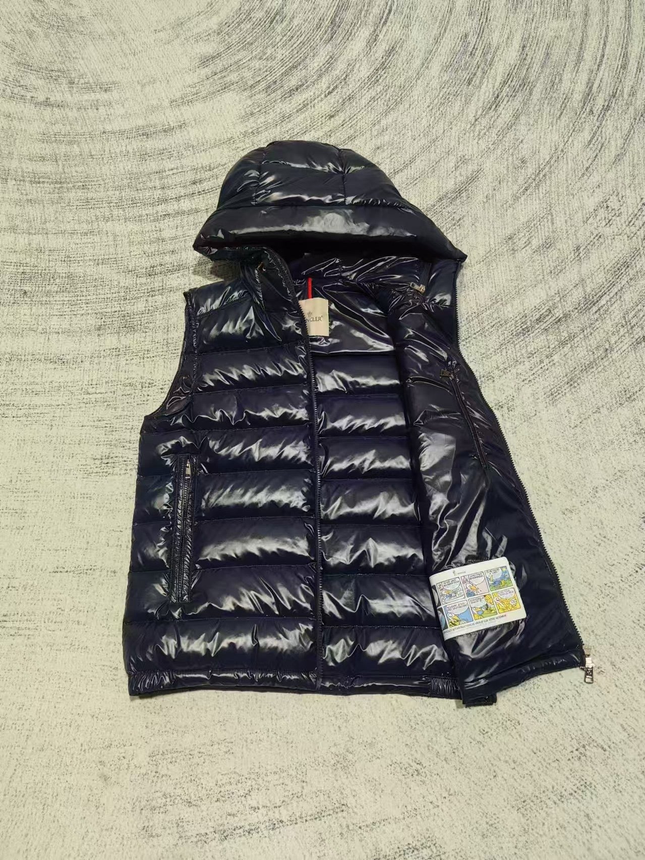 Black and Blue Vest - FashionHype.xyz