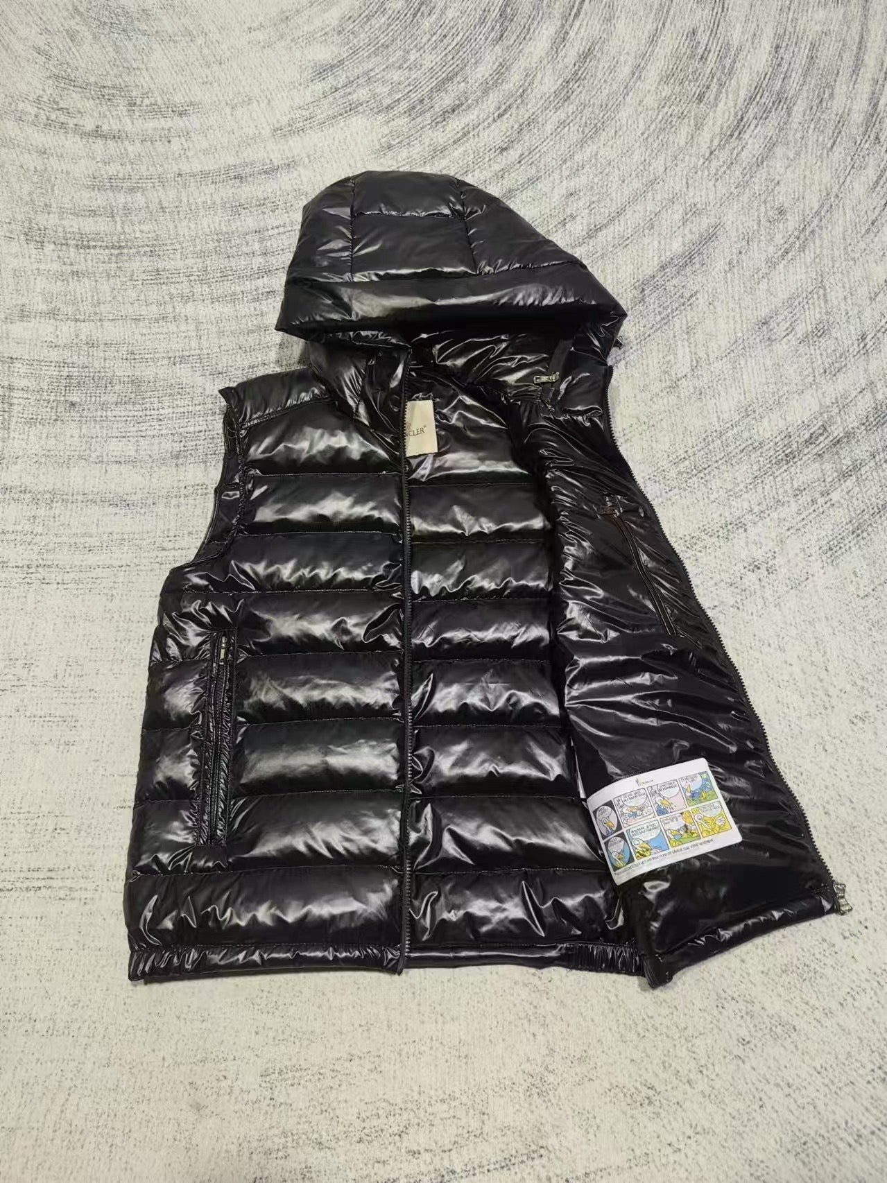 Black and Blue Vest - FashionHype.xyz