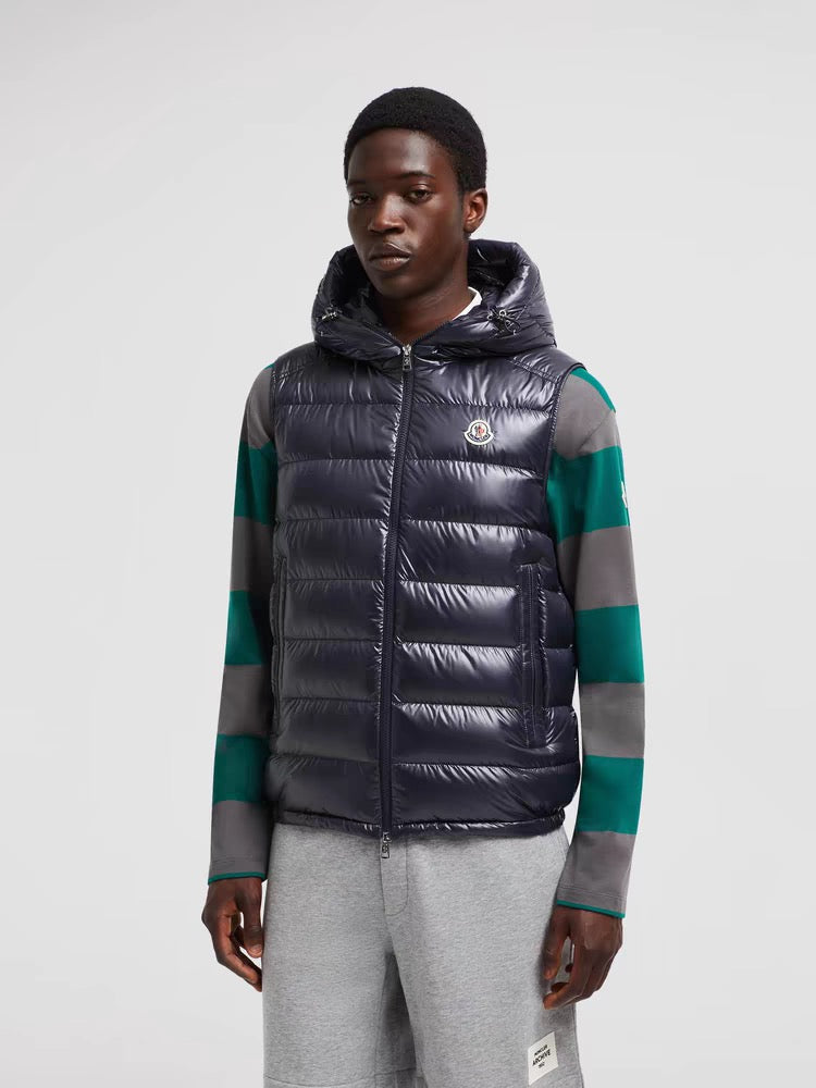 Black and Blue Vest - FashionHype.xyz