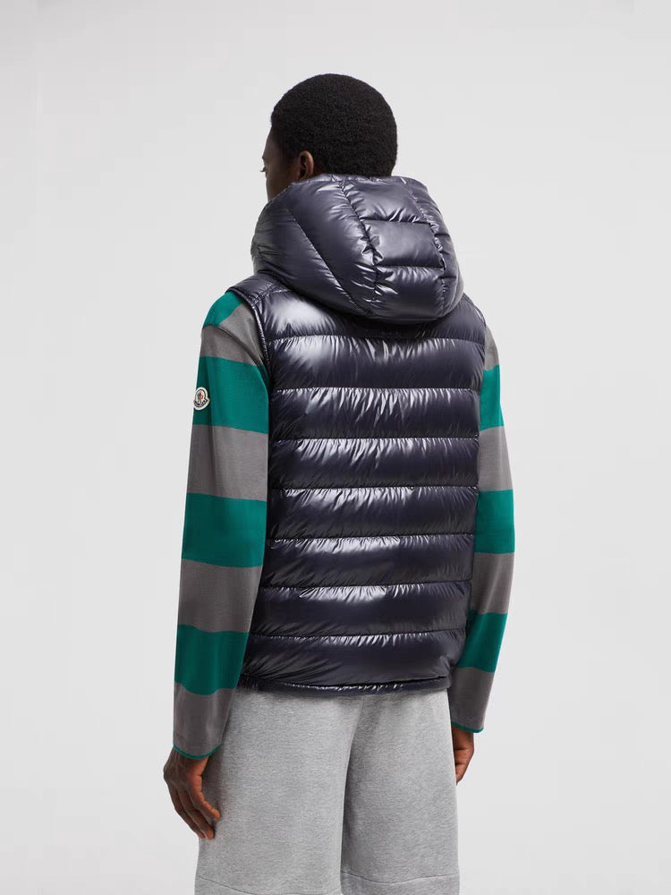 Black and Blue Vest - FashionHype.xyz