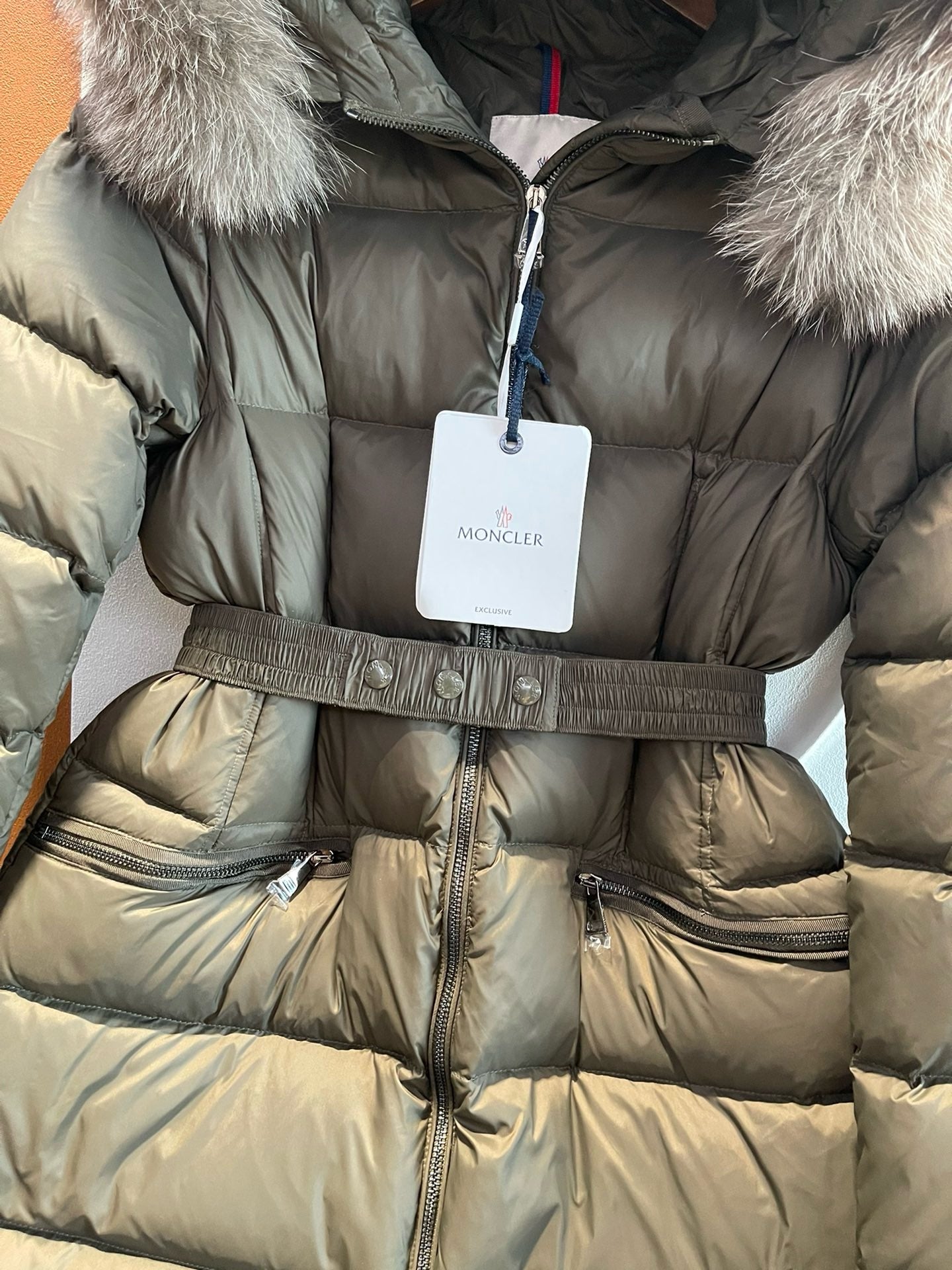 Black, White and Green  Jacket - Size 4