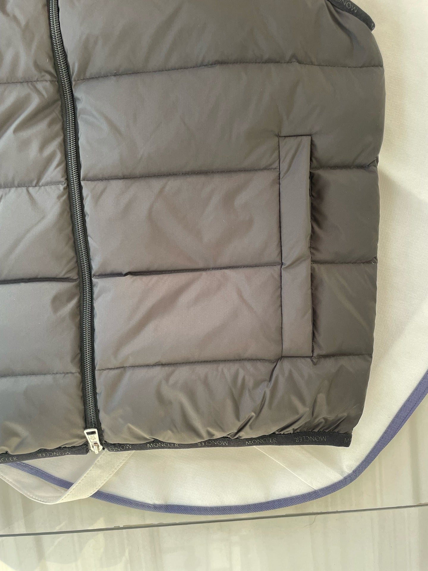 Khaki and Black Vest - FashionHype.xyz
