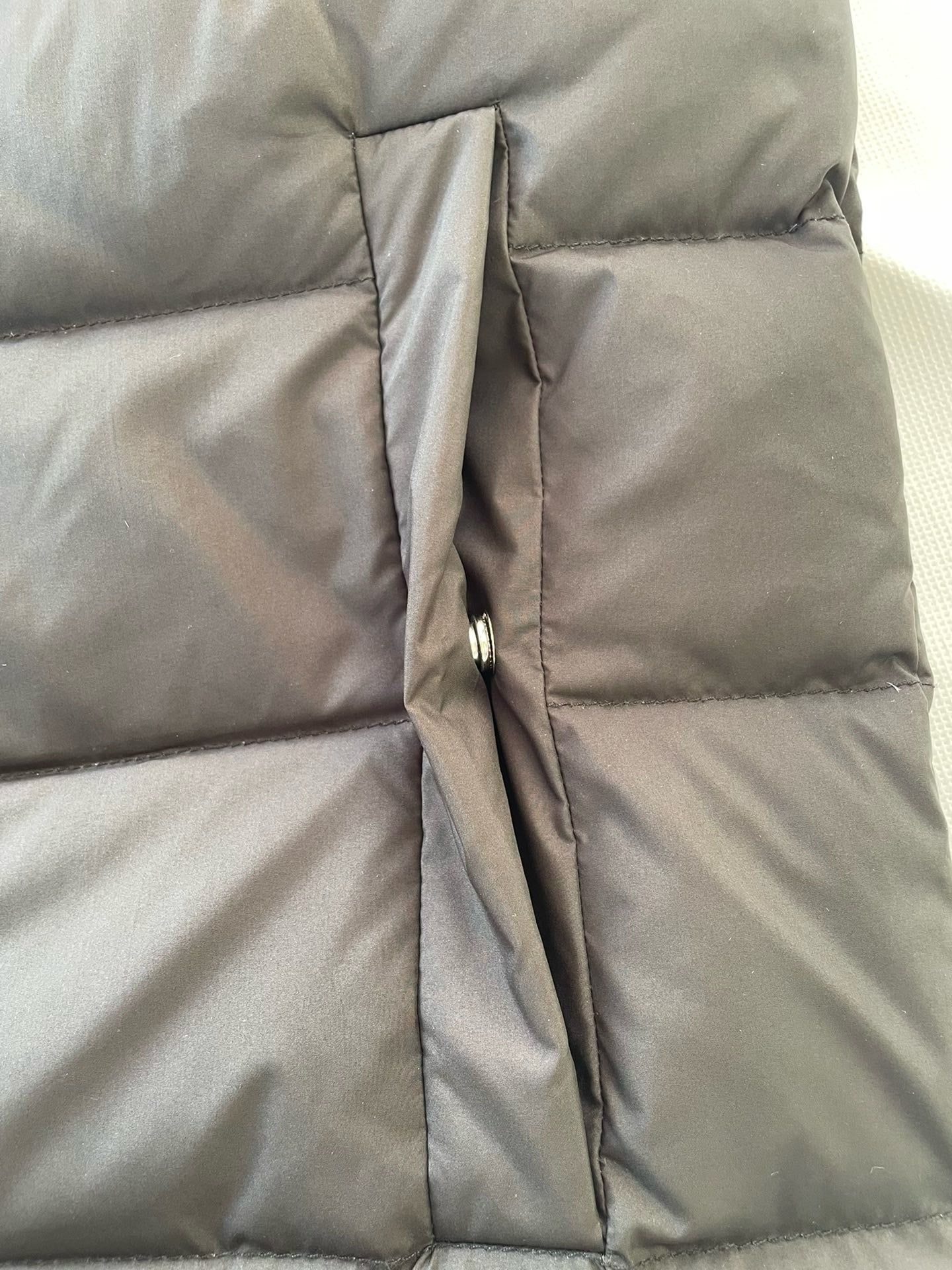 Khaki and Black Vest - FashionHype.xyz