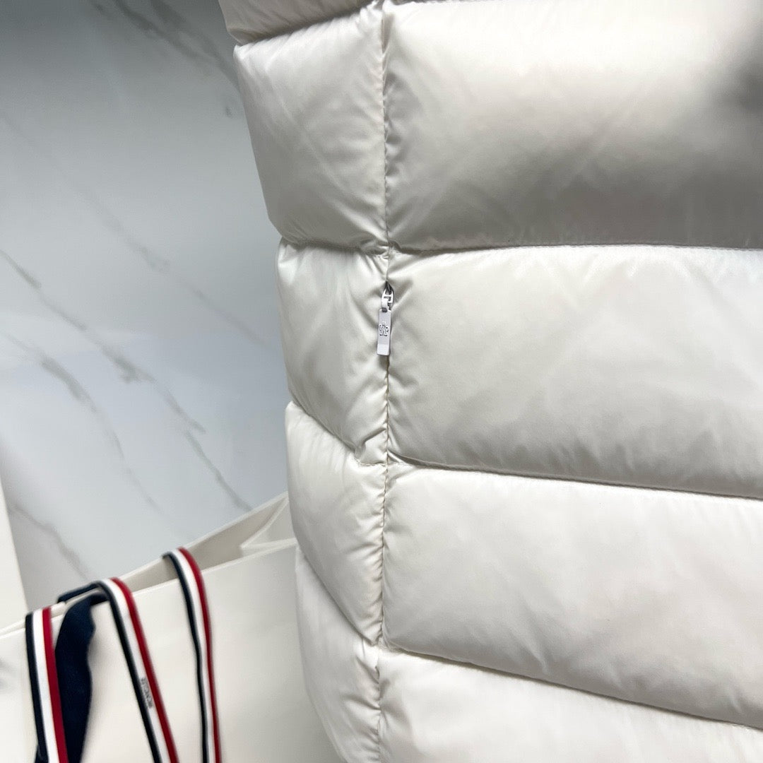White and Black Vest - FashionHype.xyz