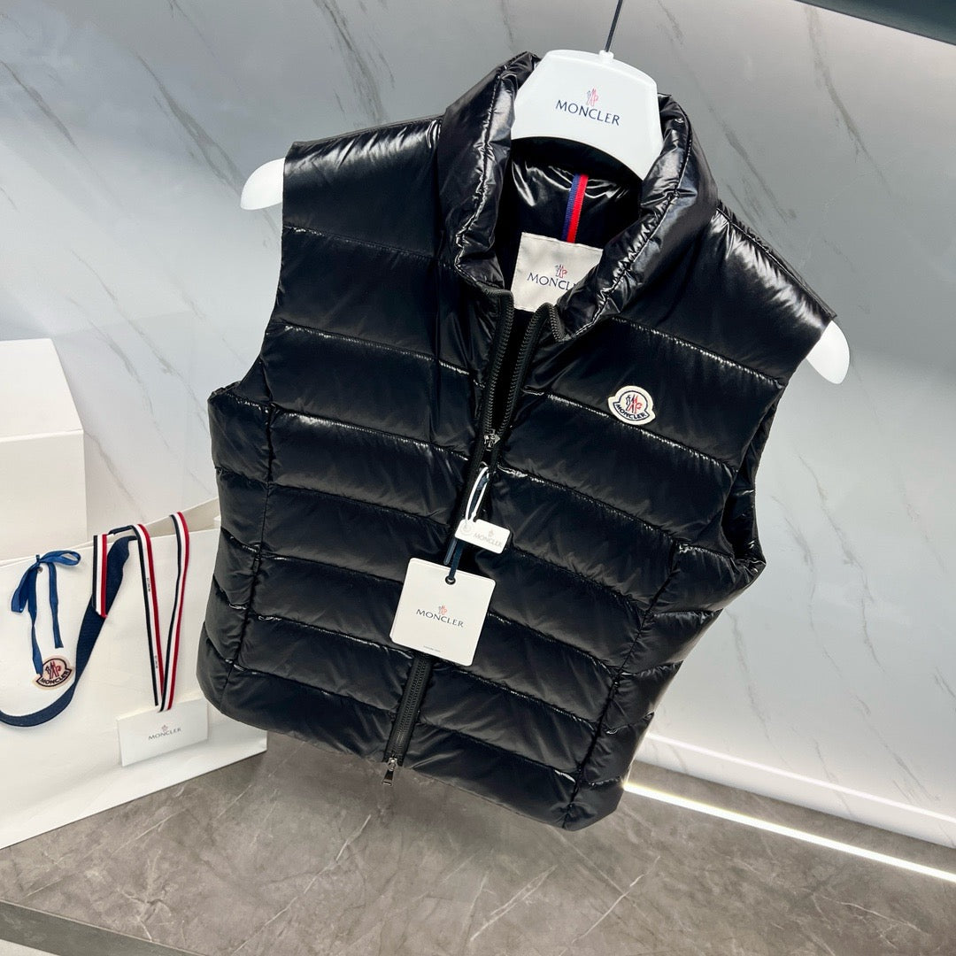 White and Black Vest - FashionHype.xyz