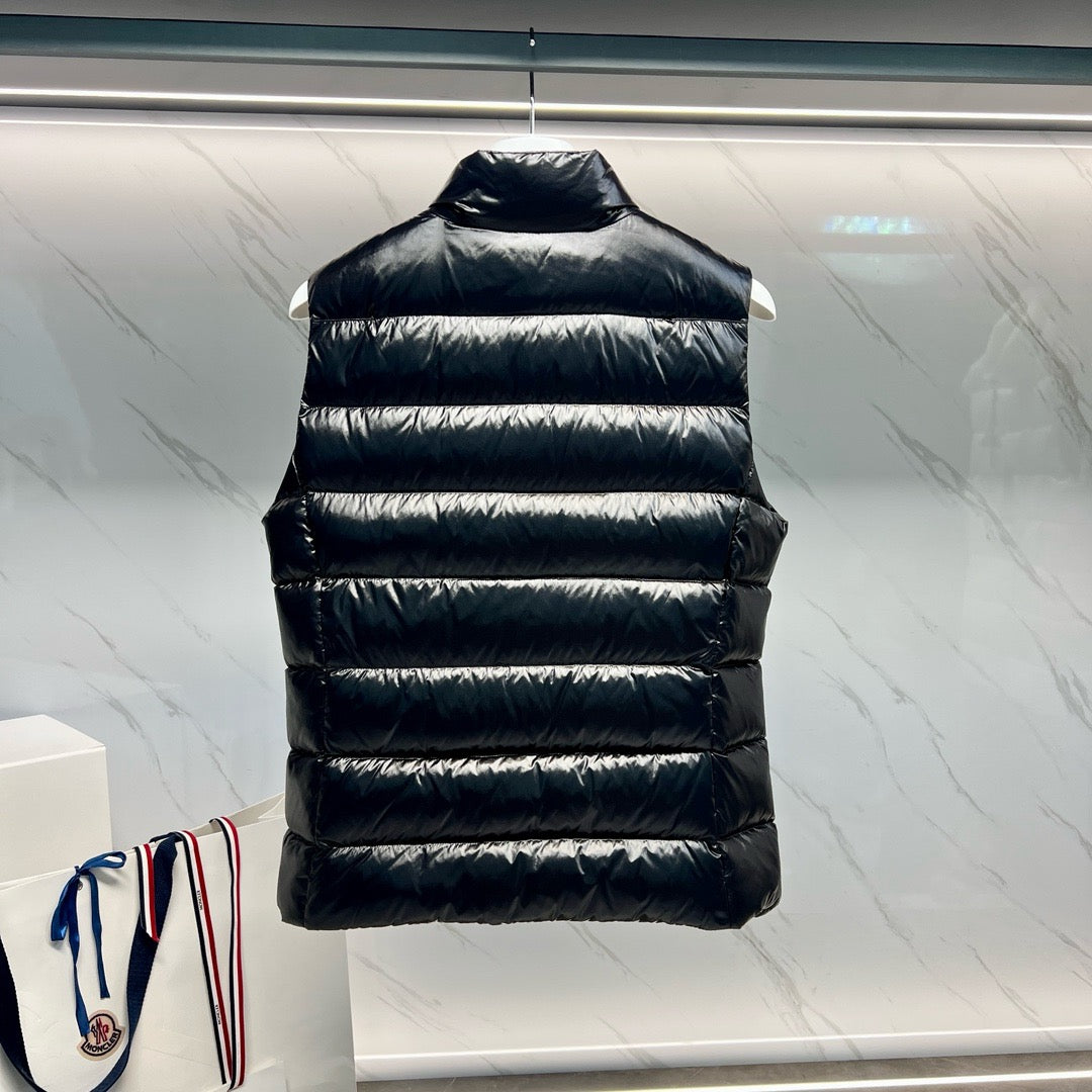White and Black Vest - FashionHype.xyz