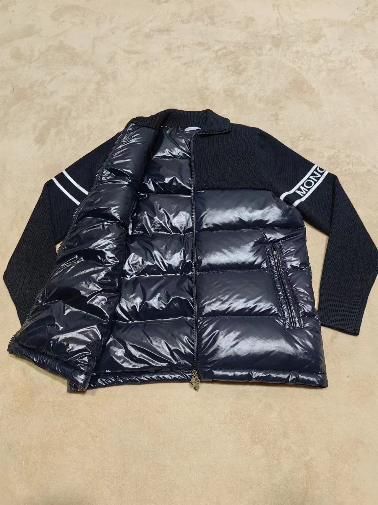 Schwarze Jacke - Größe XXL