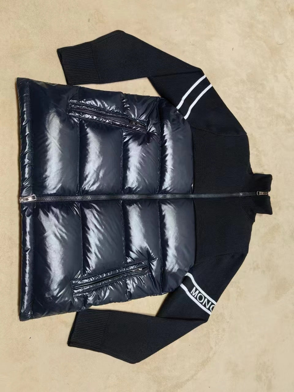 Schwarze Jacke - Größe XXL
