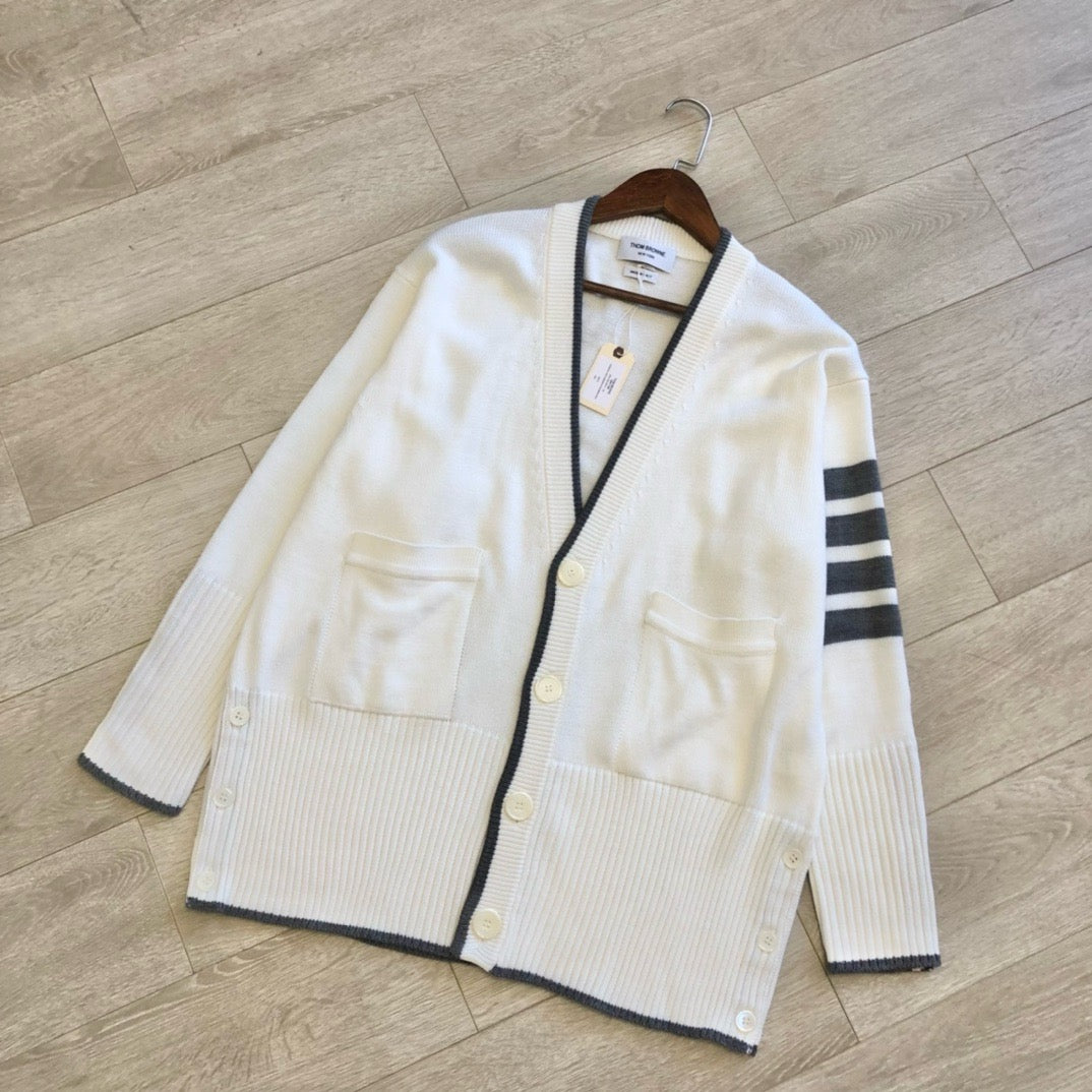 White black Jacket - FashionHype.xyz