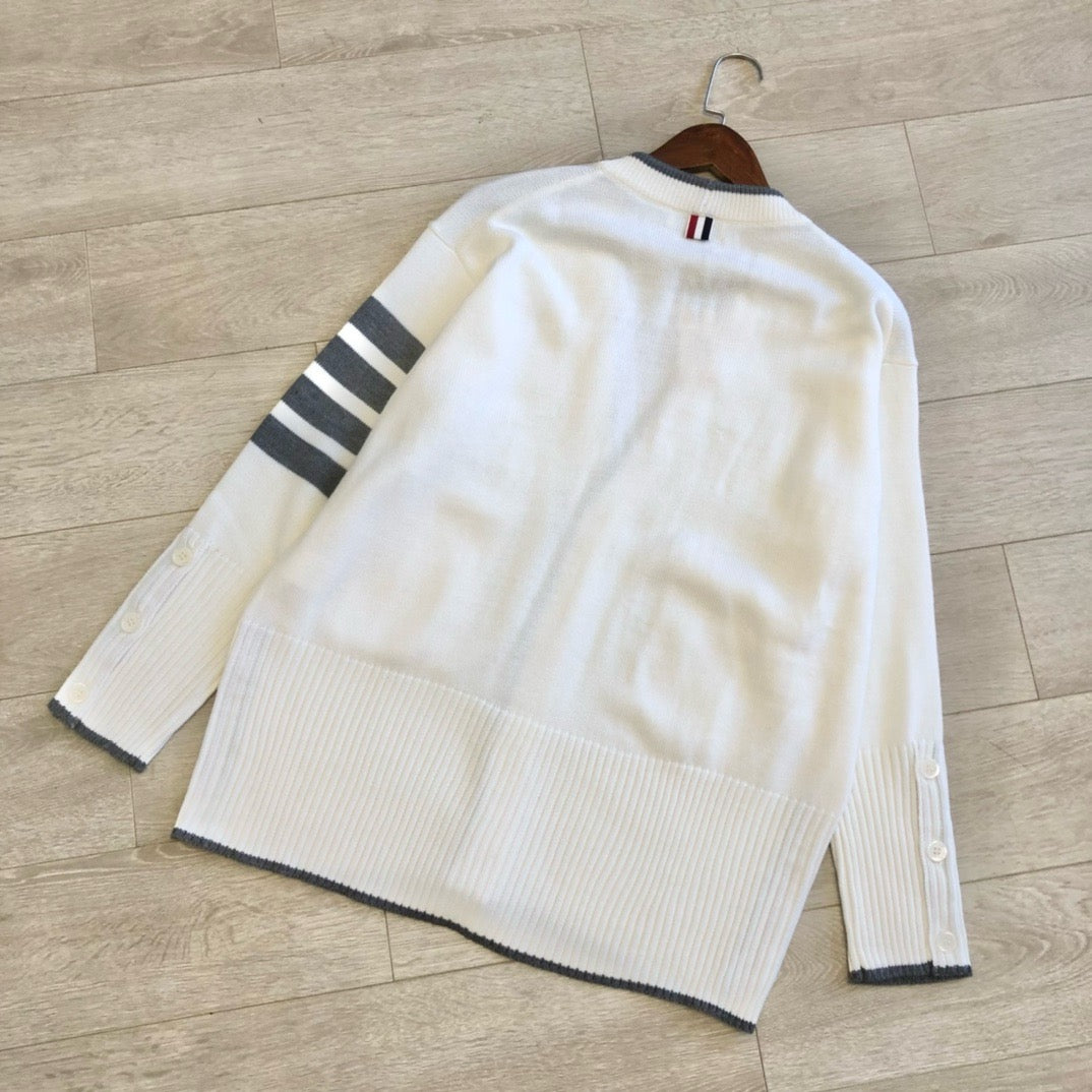 White black Jacket - FashionHype.xyz