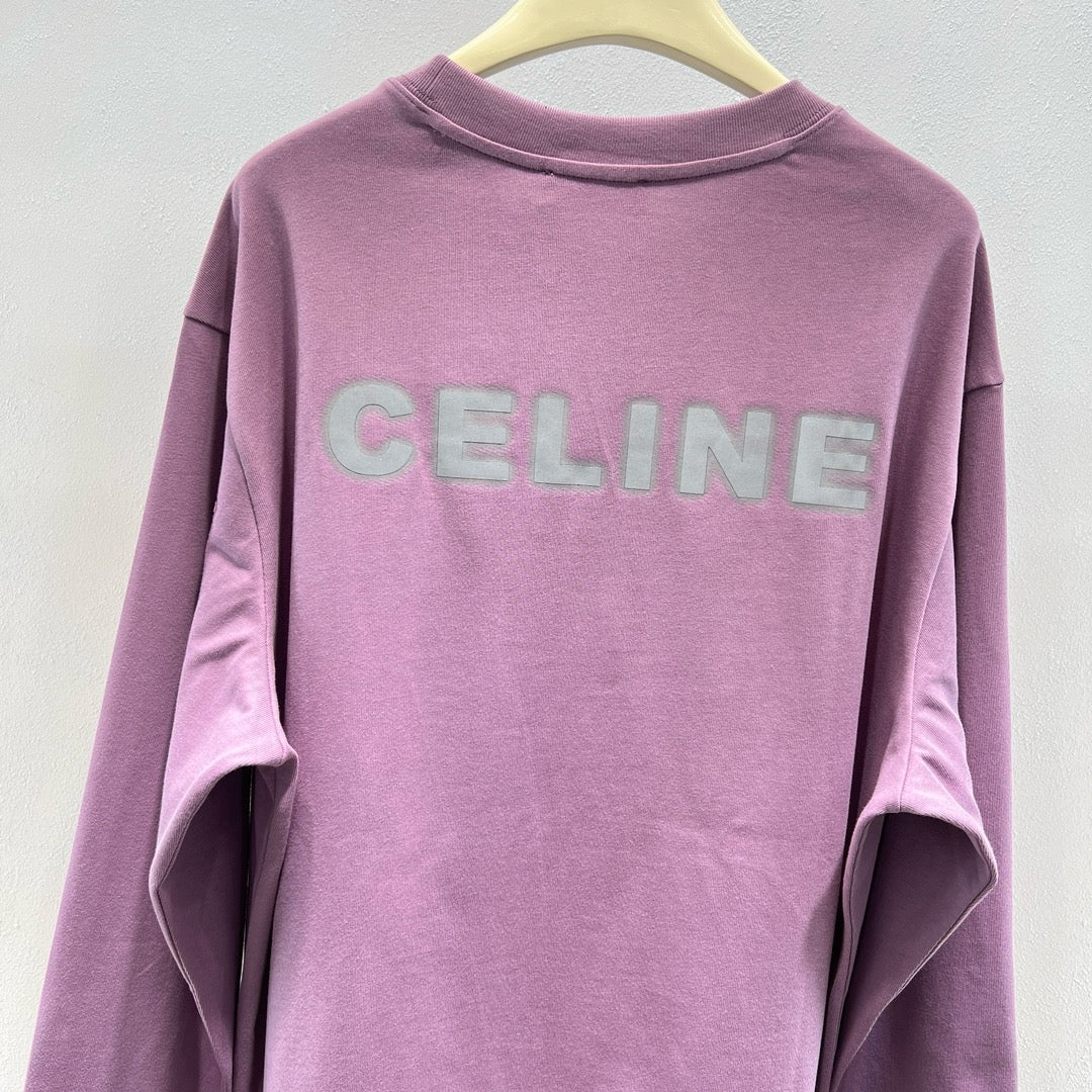 Dunkelrosa Sweatshirt