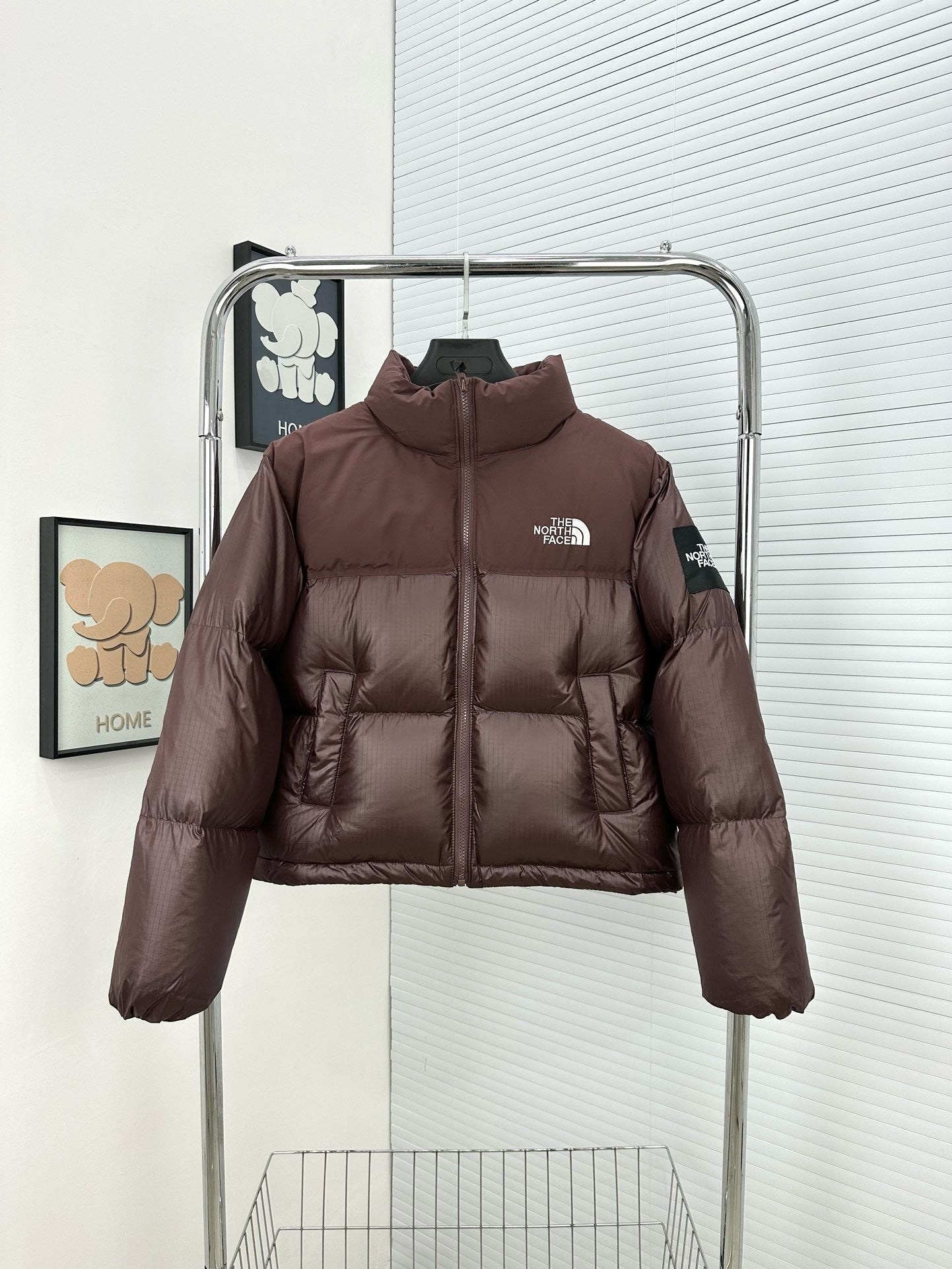 Braune Jacke