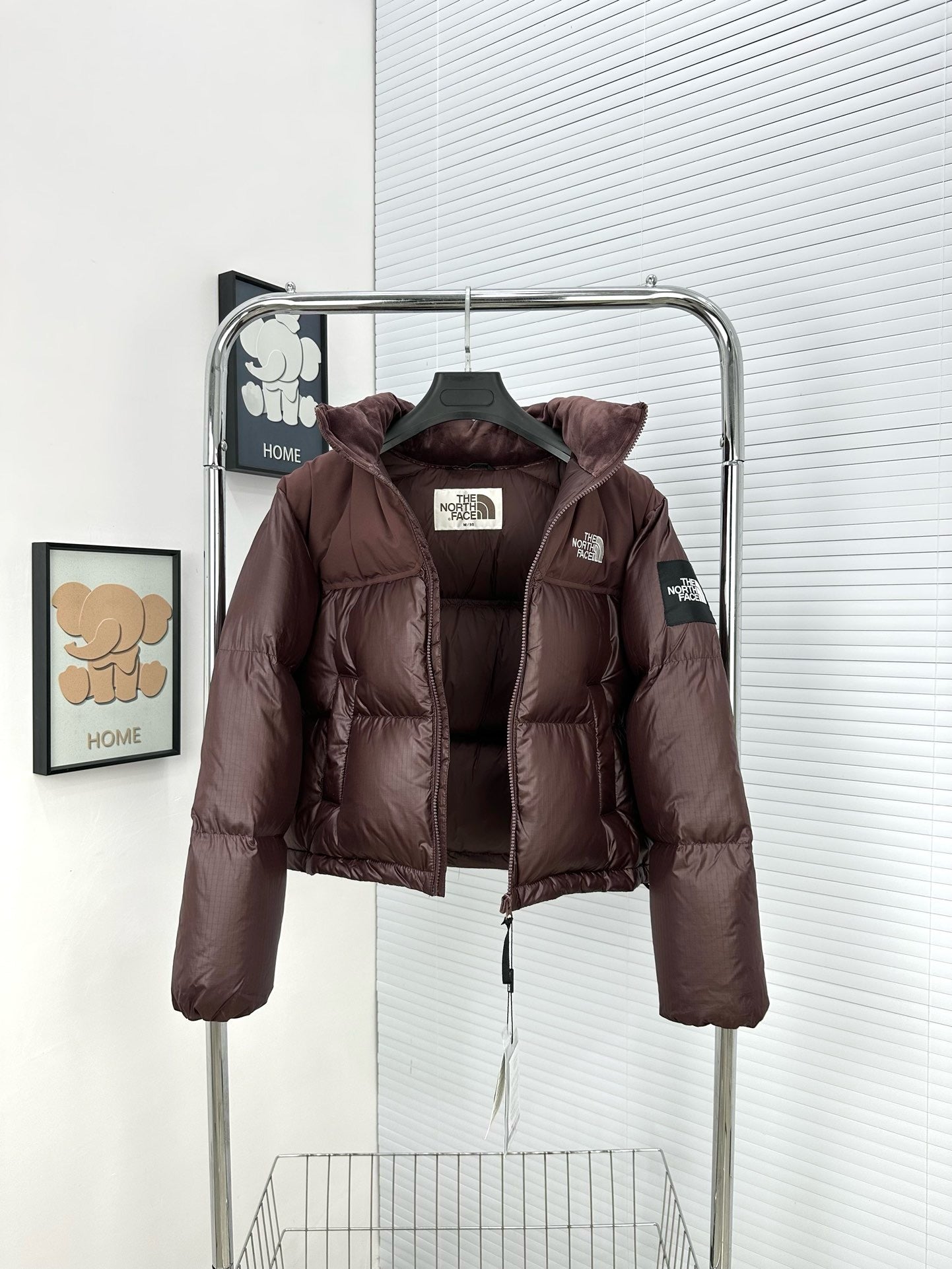 Braune Jacke