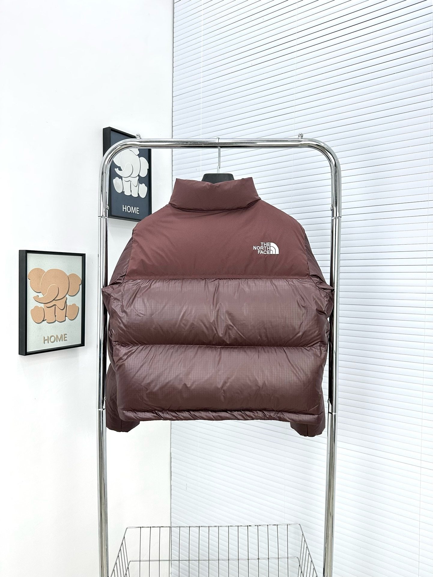 Braune Jacke