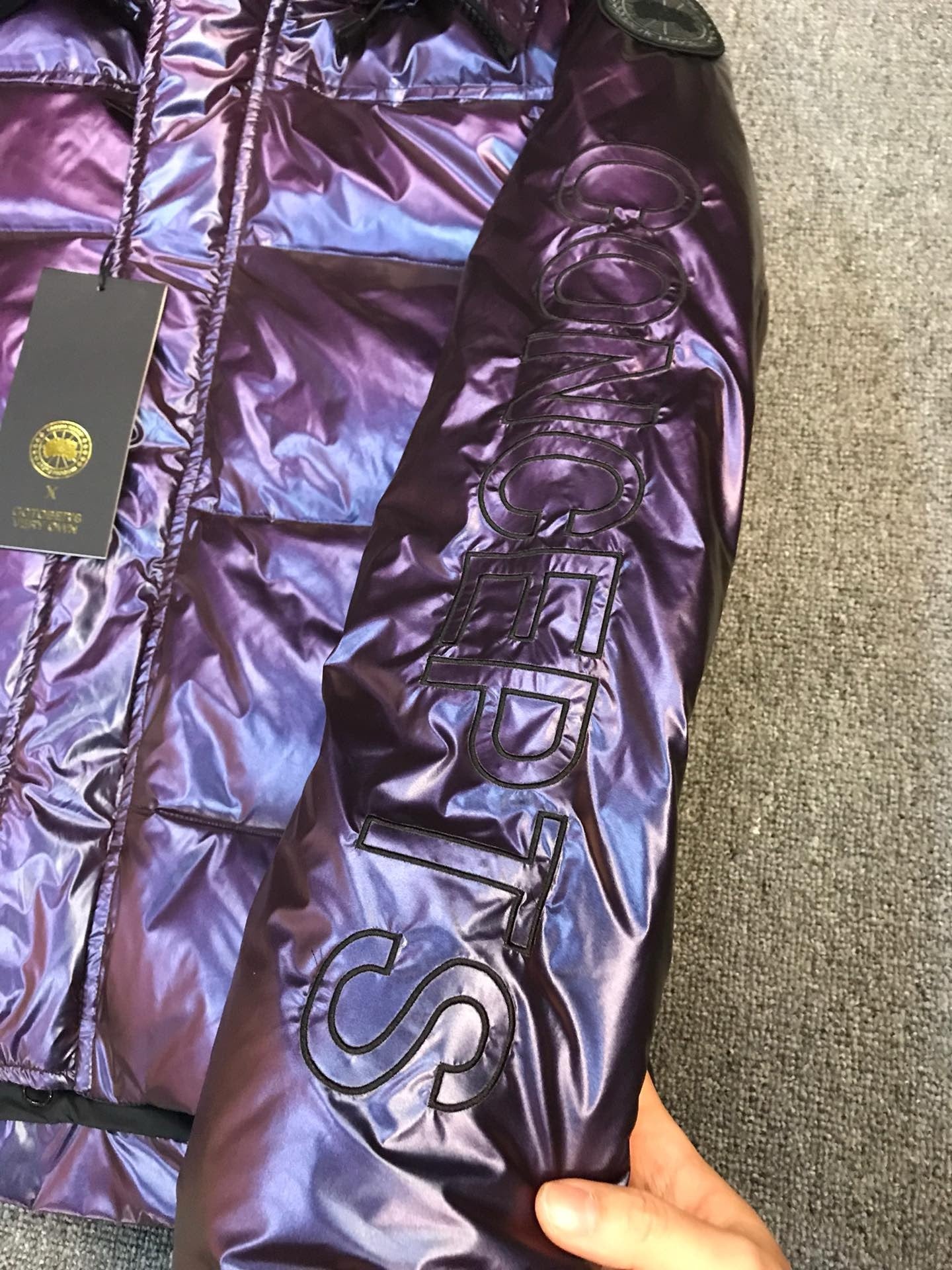 Mehrfarbige Jacke