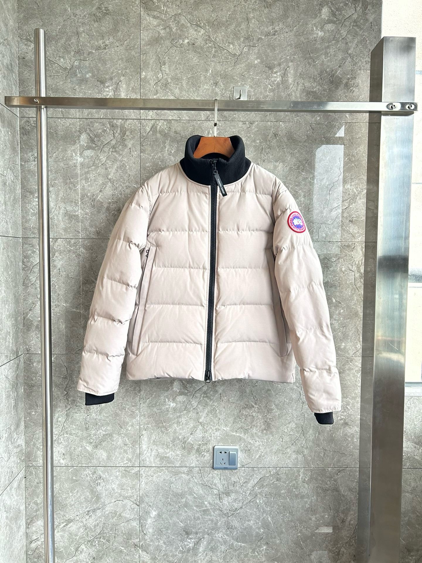 Black,White and Grey Jacket - FashionHype.xyz