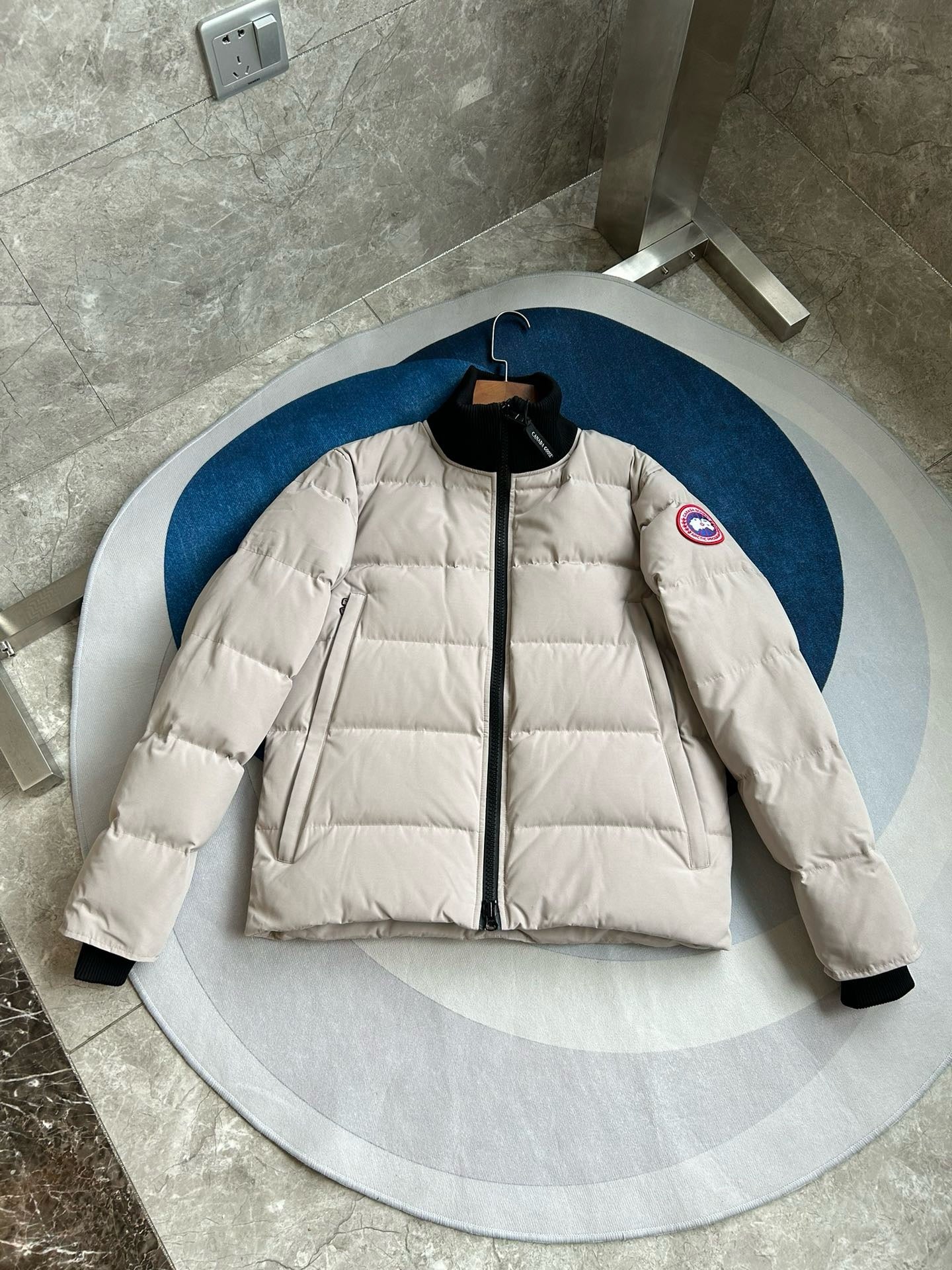 Black,White and Grey Jacket - FashionHype.xyz