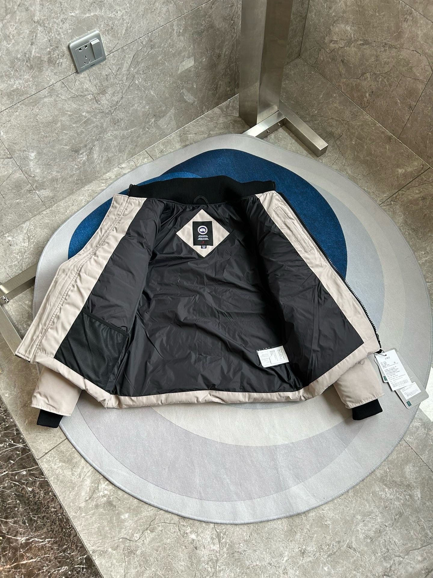Black,White and Grey Jacket - FashionHype.xyz
