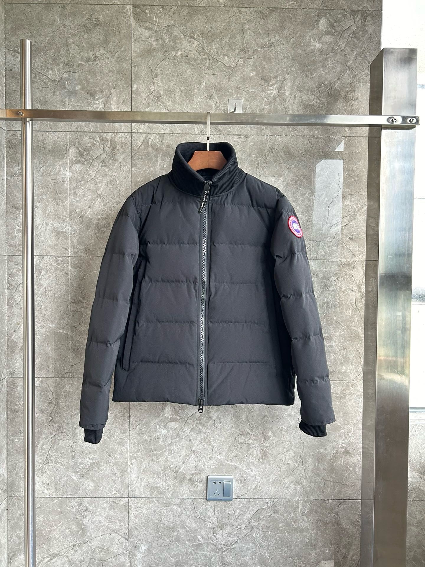 Black,White and Grey Jacket - FashionHype.xyz