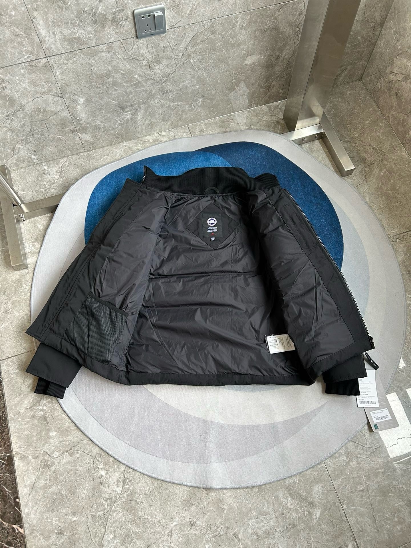Black,White and Grey Jacket - FashionHype.xyz