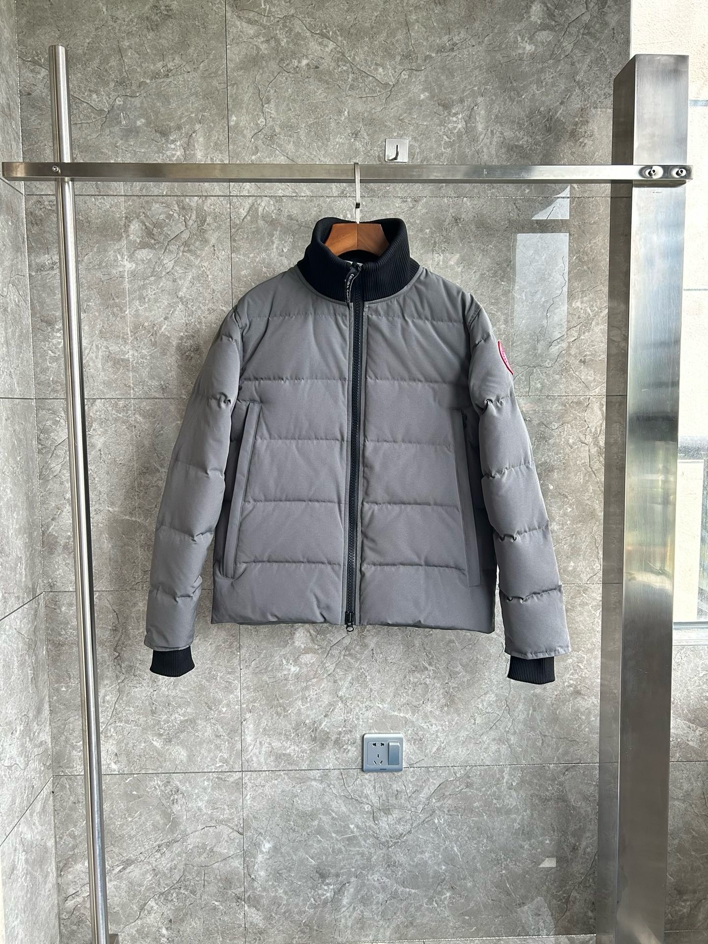 Black,White and Grey Jacket - FashionHype.xyz