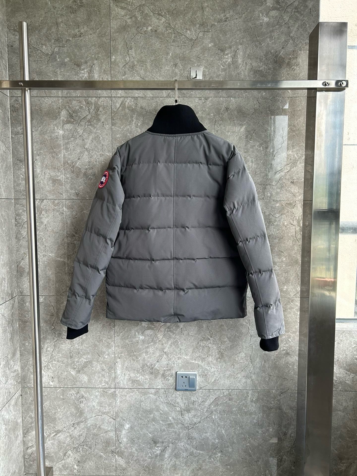 Black,White and Grey Jacket - FashionHype.xyz